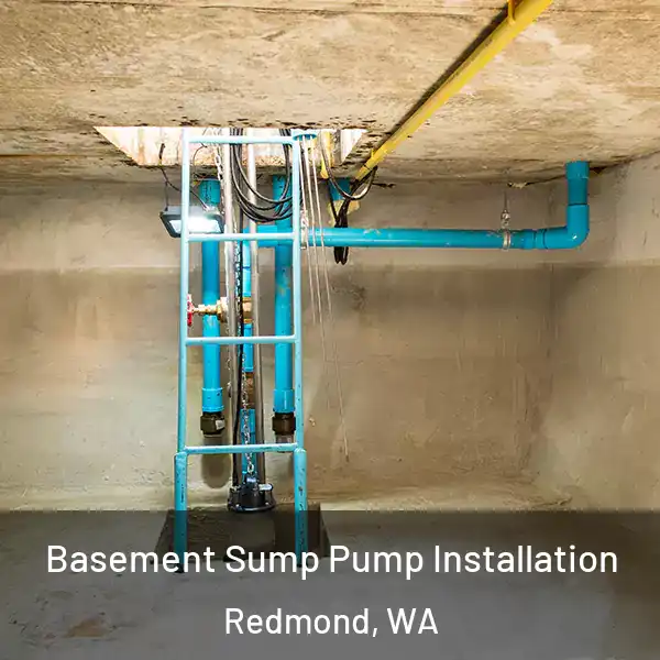  Basement Sump Pump Installation Redmond, WA