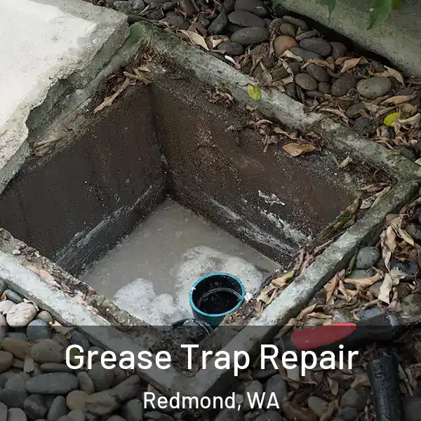  Grease Trap Repair Redmond, WA