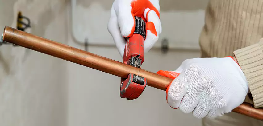 Temporary Copper Pipe Repair Redmond, WA