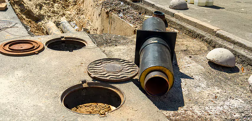 Lateral Sewer Line Replacement in Redmond