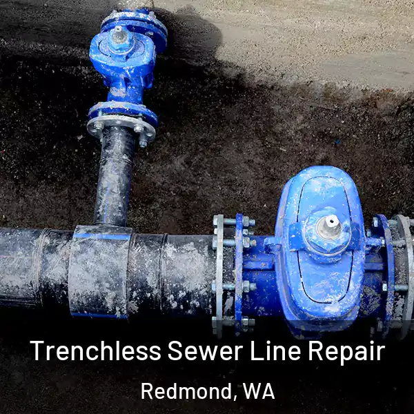  Trenchless Sewer Line Repair Redmond, WA
